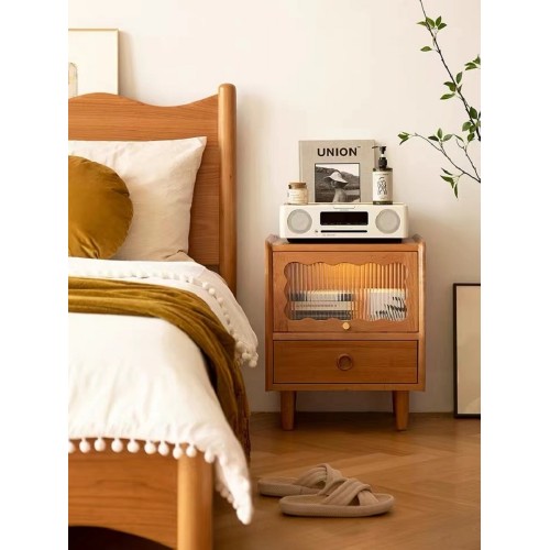 Solid Cherry Bedside Table (new arrival)